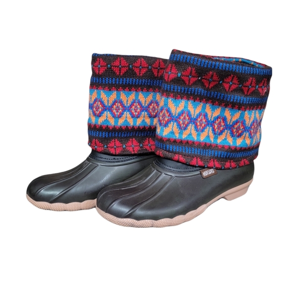 Muk Luks Women's Sydney Rainboots NWOT - Picture 1 of 2